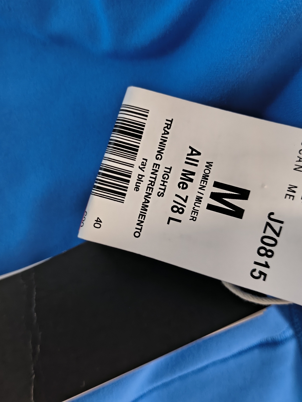 Adidas Me Training Tight - Coupe Royal Blue (M)